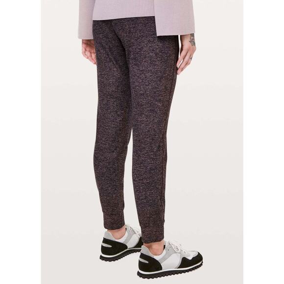 Lululemon Womens Ready To Rulu Joggers Pant Size 2 Heathered Rose Black - Picture 3 of 8